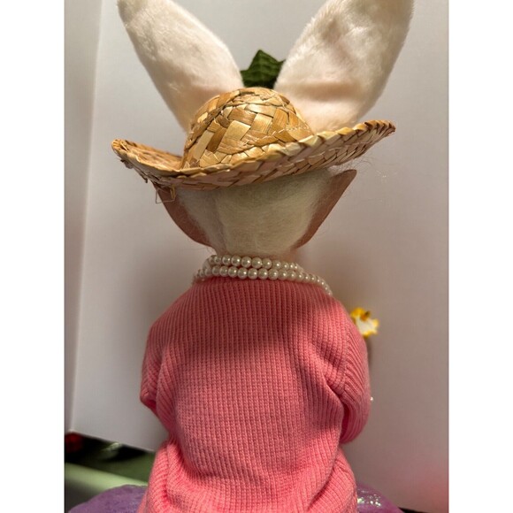 Cynthia Rowley Bunny Elf, Pixie Shelf Sitter Figurine 18” - Picture 3 of 10